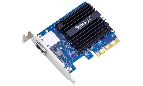 Synology RJ45 10GbE 1ポート LANアダプタ｜E10G18-T1