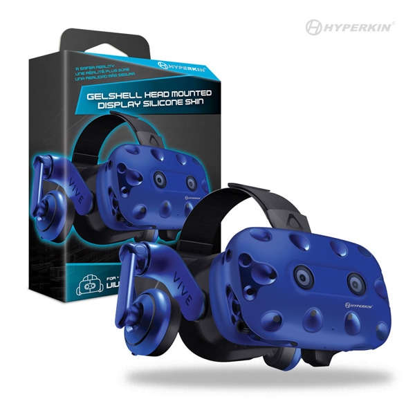 GelShell Headset Silicone Skin for HTC Vive Pro (Blue)　HTC Vive Pro用保護ケース　ブルー｜M07337-BU