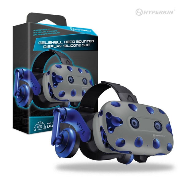 GelShell Headset Silicone Skin for HTC Vive Pro (Gray)　HTC Vive Pro用保護ケース　グレー｜M07337-GR