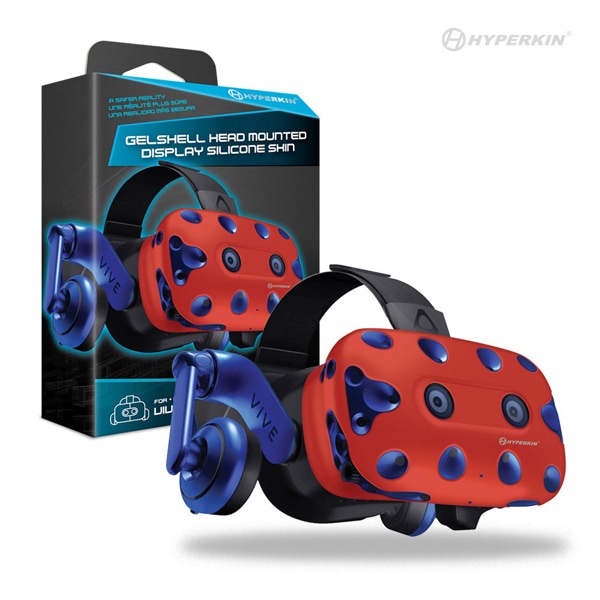 GelShell Headset Silicone Skin for HTC Vive Pro (Red)　HTC Vive Pro用保護ケース　レッド｜M07337-RD