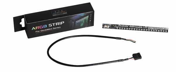 ASRock DeskMini Addressable LED DeskMiniシリーズ用ARGB STRIP