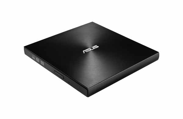 ASUS (SDRWシリーズ)外付けスリムタイプDVDドライブ(日本語パッケージ・ブラック)｜SDRW-08U7M-U/BLK/G/AS/P2G/J