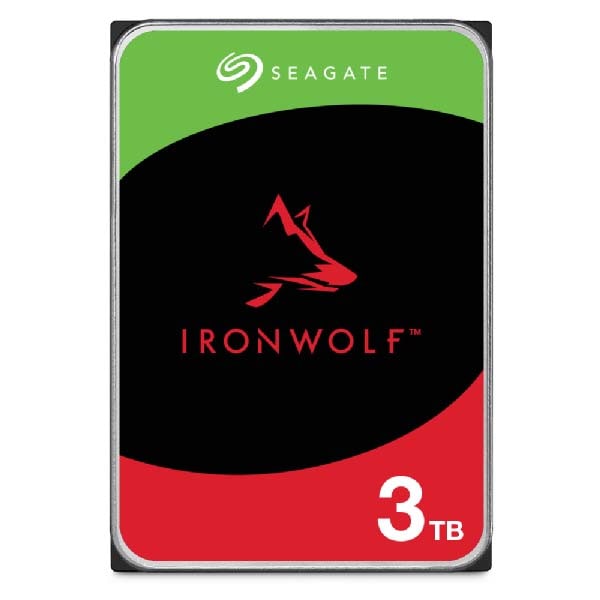 Seagate IronWolf 容量3TB SATA6Gb/s 5400rpm 256MB 512e 3.5インチ｜ST3000VN006