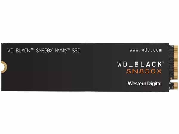 WesternDigital WD Black SN850X NVMe SSD 容量1TB PCIe Gen4 x4 M.2｜WDS100T2X0E