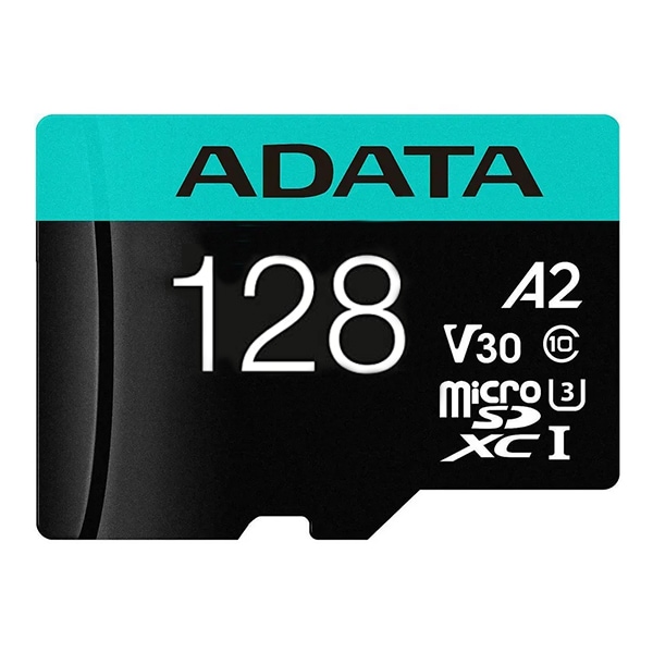 ADATA microSDXCメモリーカード 128GB U3 C10 V30 A2｜AUSDX128GUI3V30SA2-RA1