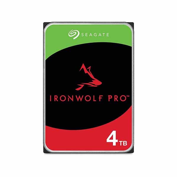 Seagate IronWolf Pro 容量4TB SATA 6Gb/s 7200rpm 256MB 512e 3.5インチ｜ST4000NT001
