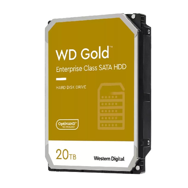 WesternDigital Gold 容量20TB SATA6Gb/s 7200rpm 512MB 512e 3.5インチ｜WD202KRYZ