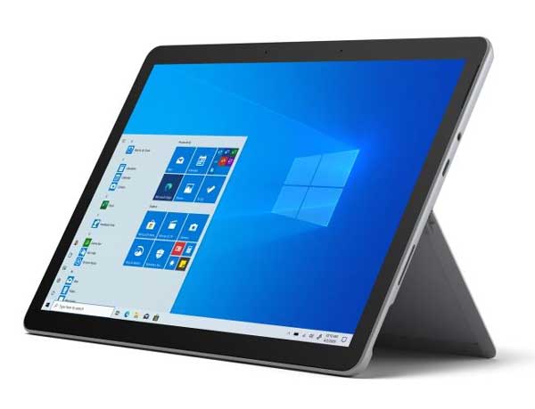 日本マイクロソフト Surface Go 3 LTE Advanced (10.5インチ/Core i3-10100Y/SSD 256GB/8GB/Windows 10 Pro/プラチナ)｜8VJ-00042
