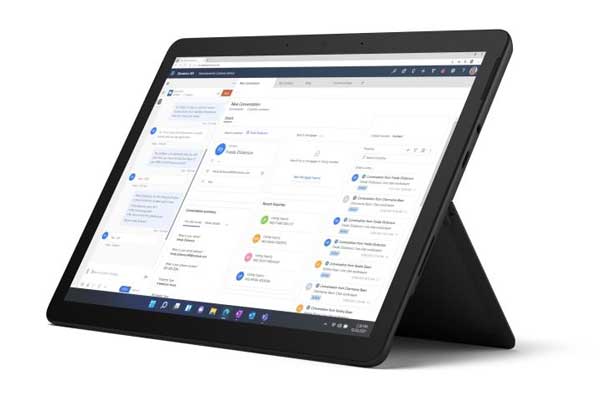 日本マイクロソフト Surface Go 3 LTE Advanced (10.5インチ/Core i3-10100Y/SSD 128GB/8GB/Windows 11 Pro/ブラック)｜8VI-00026