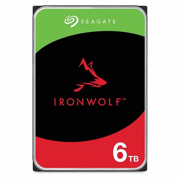 Seagate IronWolf  容量6.0TB SATA 6Gb/s 5400rpm 256MB 512e 3.5インチ HDD｜ST6000VN006