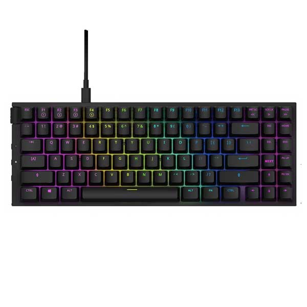 NZXT FUNCTION MINITKL モジュラー式メカニカルキーボード [ 黒 ] ｜KB-175US-BR