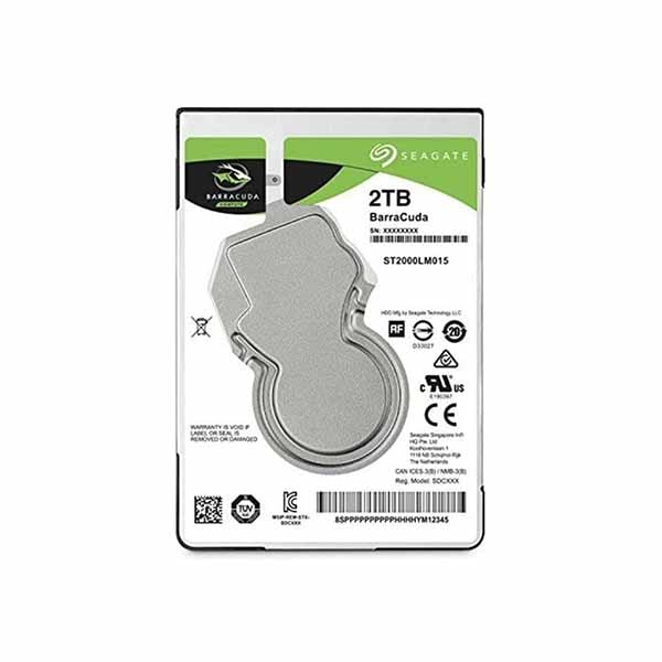 Seagate Barracuda 容量2TB SATA6Gb/s 5400rpm 128MB 512e HDD/2.5｜ST2000LM015