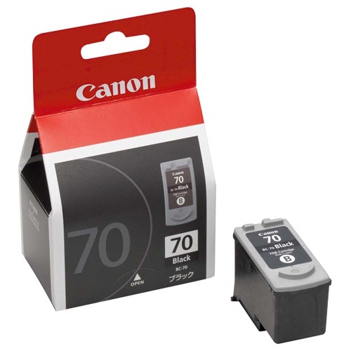 CANON FINEカートリッジ BC-70 ブラック｜0390B001