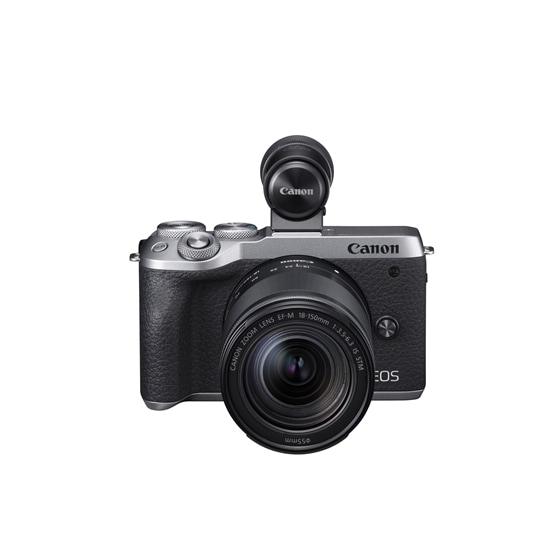 CANON ミラーレスカメラ EOS M6 Mark II (シルバー)･EF-M18-150 IS STM レンズEVFキット｜3612C024