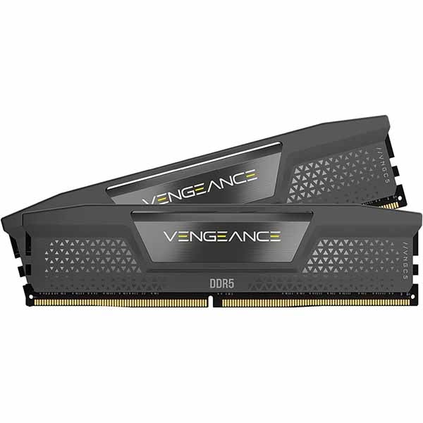 Corsair 32GB(16GBx2) DDR5 6000MT/s (PC5-48000) UDIMM 36-44-44-96 AMD EXPO VENGEANCE グレー 1.4V｜CMK32GX5M2E6000Z36
