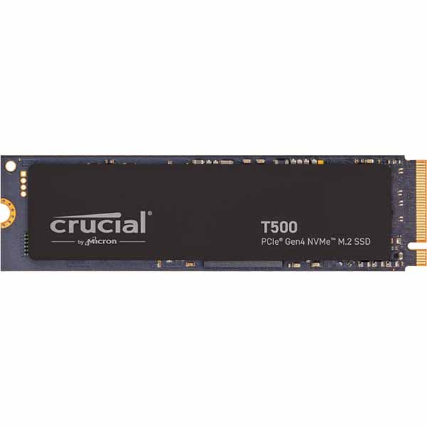 Crucial 容量500GB M.2(2280) TLC NAND 2.286mm NVMe/PCIe Gen4 R:5700MB/s W:7200MB/s｜CT500T500SSD8JP