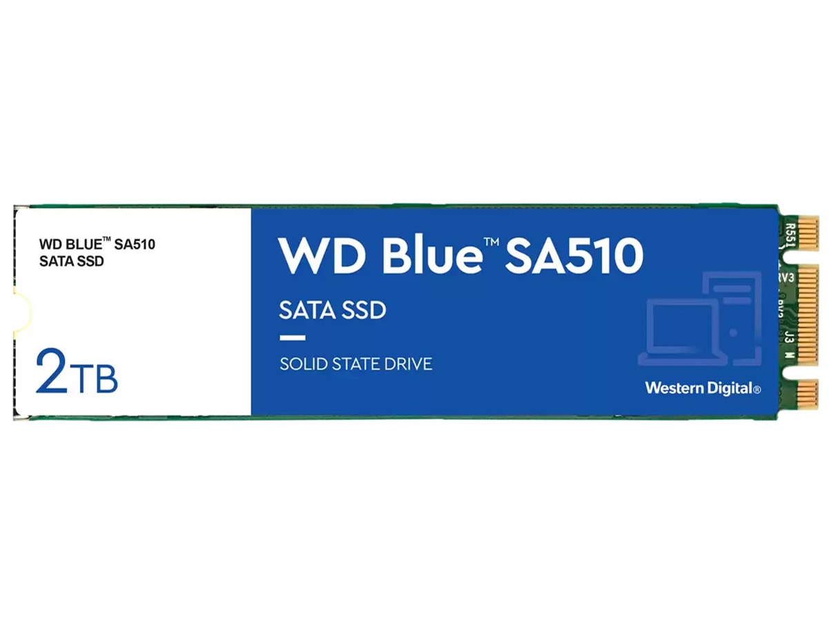 WesternDigital WD Blue SA510 SATA 容量2TB 560MB/s 520MB/s 5y ｜WDS200T3B0B