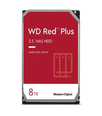 WesternDigital Red Plus 容量8TB 3.5インチ SATA 26.1mm｜WD80EFPX