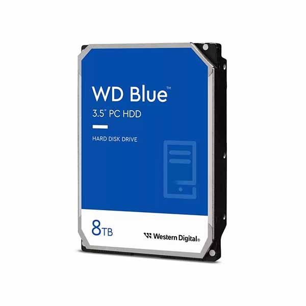 WesternDigital Blue 容量8TB 3.5インチ SATA 6Gb/s 5640rpm 256MB 512e HDD｜WD80EAAZ