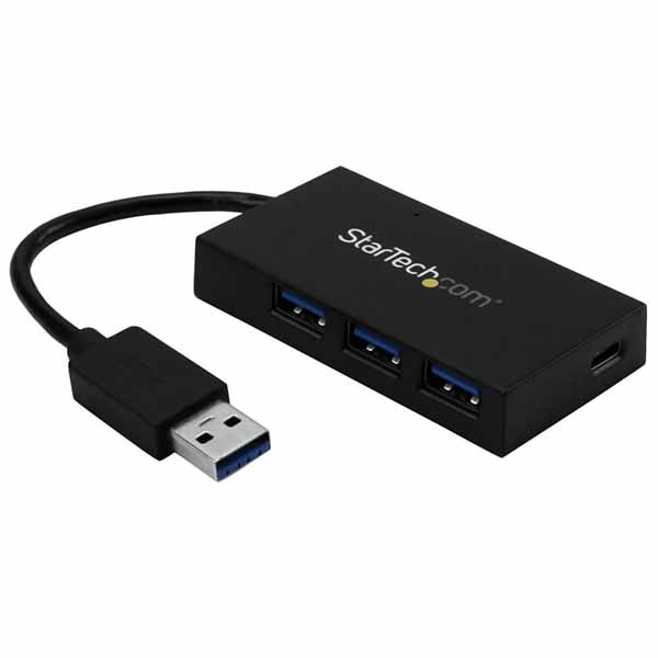 StarTech 4ポートUSB 3.0ハブ USB A - 3x USB A/ 1x USB-C USB Type-Cポート搭載USBハブ｜HB30A3A1CFB