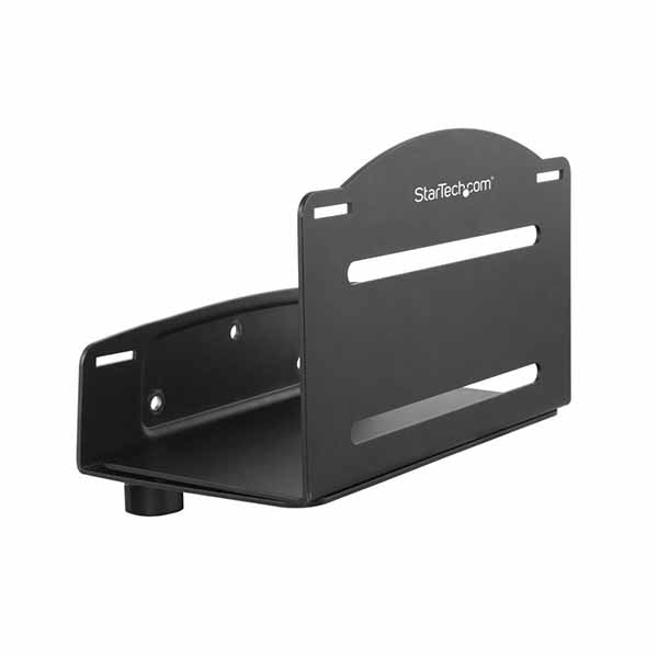 StarTech PCホルダー デスクトップパソコン用アジャスタブルホルダー 調整幅122-212㎜ 耐荷重10kg｜CPUWALLMNT