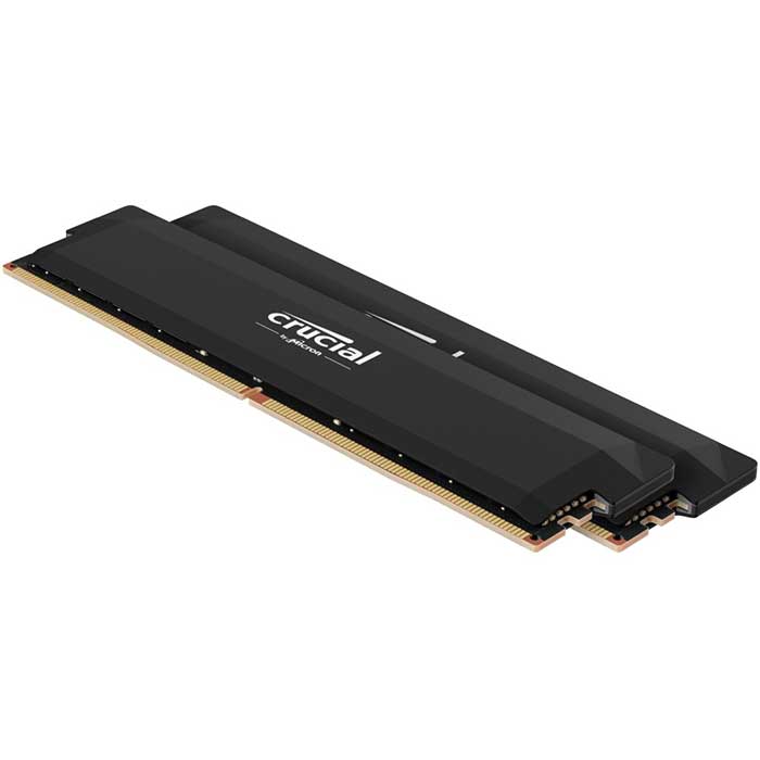 Micron(Crucial) Crucial Pro Overclocking 32GB(16GBx2) PC5-48000(DDR5-6000)/PC5-44800(DDR5-5600) UDIMM CL36 (16Gbit)｜CP2K16G60C36U5B