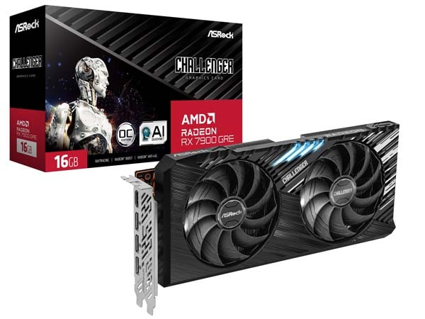ASRock Radeon RX 7900GRE Challenger 16G OC グラフィックボード｜RX7900GRE CL 16GO
