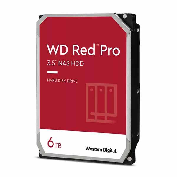 WesternDigital Red Pro 容量6TB SATA6Gb/s 7200rpm 512MB 512e HDD/3.5｜WD6005FFBX