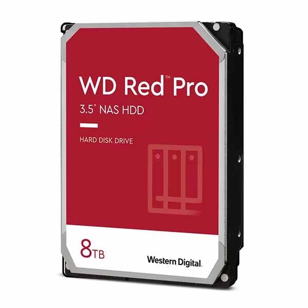 WesternDigital Red Pro 容量8TB SATA6Gb/s 7200rpm 512MB 512e HDD/3.5｜WD8005FFBX