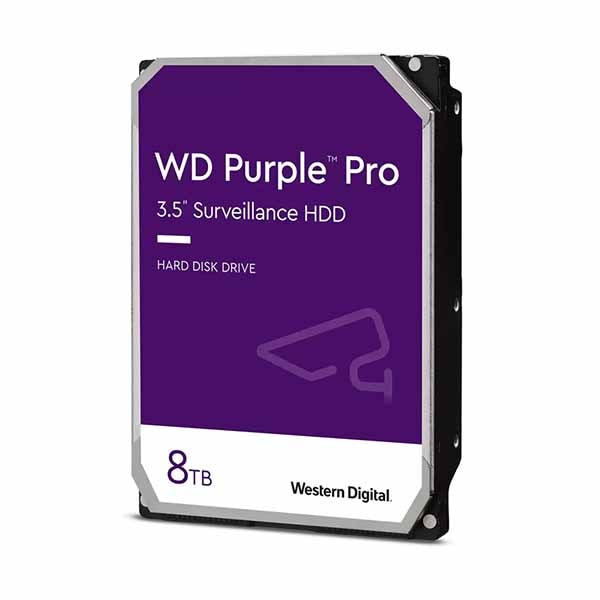 WesternDigital Purple Pro 容量8TB 3.5インチ SATA6Gb/s 7200rpm 256MB 512e HDD｜WD8002PURP