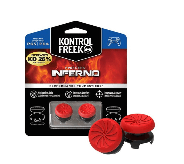 SteelSeries 2040-PS5 Kontrolfreek FPS Freek Inferno PS5 レッド｜2040-PS5