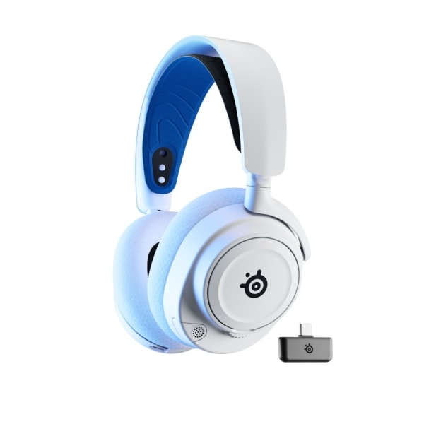 SteelSeries ARCTIS NOVA 7P WHITE (RE) ワイヤレスゲーミングヘッドセット ホワイト｜61561J