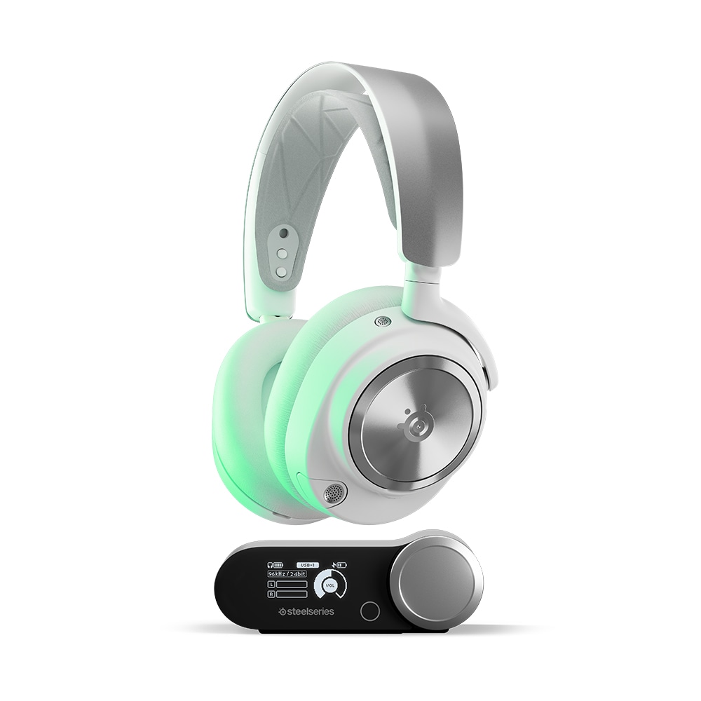 SteelSeries Arctis Nova Pro WL Xbox White(RE) ワイヤレスゲーミングヘッドセット ホワイト｜61525J