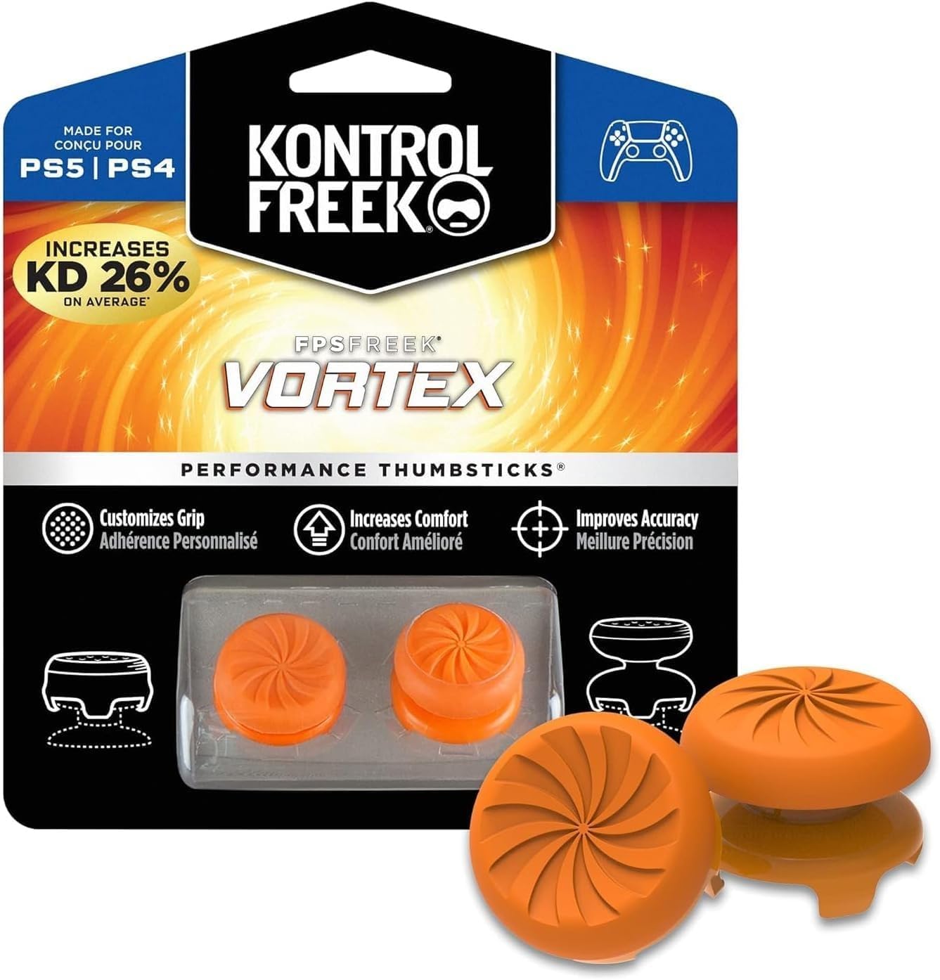 SteelSeries FPS Freek Vortex - PS5 コントローラー用アクセサリー｜2100-PS5