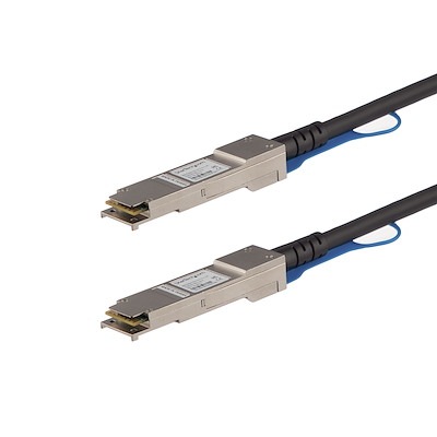 StarTech QSFP+ DAC Twinax ケーブル 3m MSA準拠 40GbE｜QSFP40GPC3M
