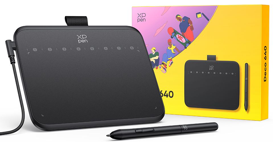 XP-PEN Deco 640 ペンタブレット｜JPIT640