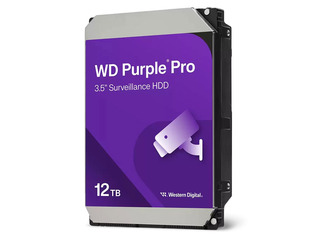 Western Digital Purple Pro 容量:12TB SATA 6Gb/s 7200rpm 512MB 512e HDD/3.5｜WD122PURP