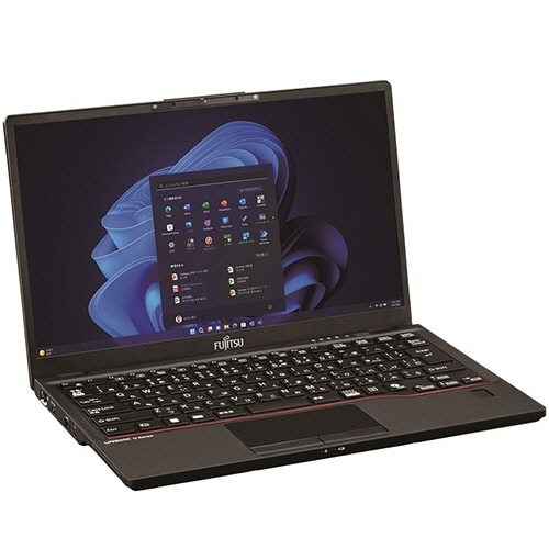 富士通 U6313/RX/Ci5-1335U/16G/13.3FHD/SSD256G/WLAN/W11P64 ノートパソコン｜FMVU84044P