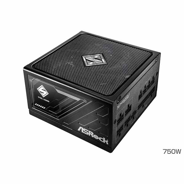 ASRock Steel Legend 750w 80PLUS GOLD・Cybenetics認証取得 電源ユニット｜SL-750G
