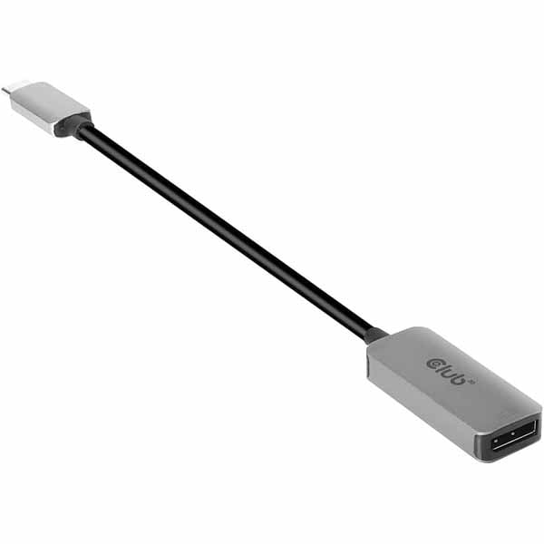 Club 3D Club 3D USB Type C to DisplayPort 1.4 8K 60Hz DSC1.2 HDR HBR3 Active Adapter アクティブ アダプタ｜CAC-1567