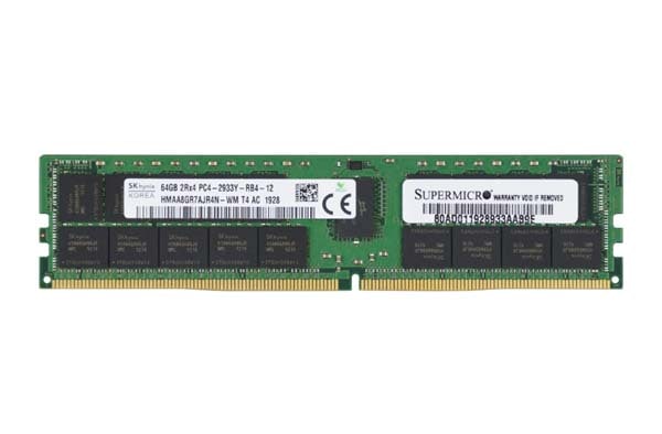 【クリアランス特価品・バルク品】Super Micro 64GB 288-Pin DDR4 2933 (PC4-23400) Server Memory バルク ｜MEM-DR464L-HL02-ER29