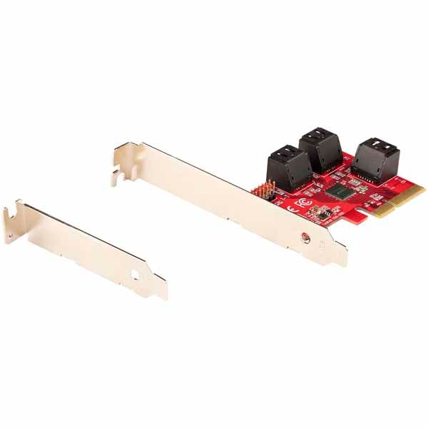 StarTech SATA 6ポート増設 PCI Expressインターフェースカード/6Gbps|6P6G-PCIE-SATA-CARD - 画像 (10)