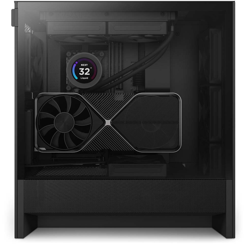 NZXT H5 Flow v2 Black ミドルタワーケース ブラック|CC-H52FB-01 - 画像 (10)