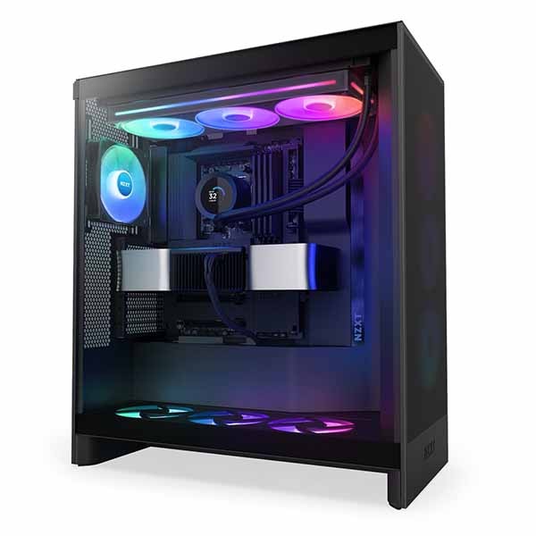 NZXT Kraken Plus 360 RGB v2(Black) 360mm RGB AIO液体クーラー 1.54インチLCD付き ブラック|RL-KR360-B2 - 画像 (10)