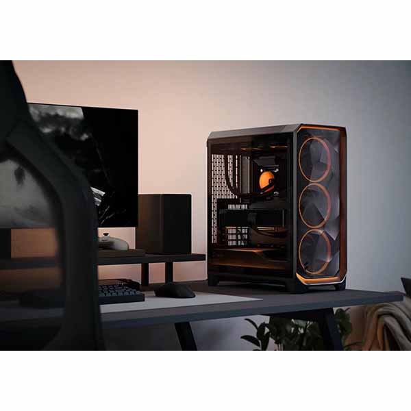 Fractal Design Meshify 3 Ambience Pro RGB Black TG Light Tint ミドルタワー型PCケース ライトティント 強化ガラスパネル ブラック|FD-C-MES3A-03 - 画像 (10)