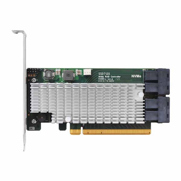 HighPoint NVMe SSD7120 NVMe RAIDコントローラー｜SSD7120