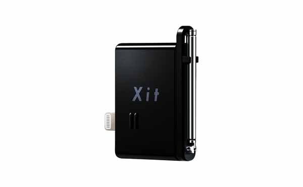 PIXELA Xit Stick iPhone/iPad対応 Lightningコネクタに挿すだけかんたんにフルセグテレビチューナー｜XIT-STK210-EC