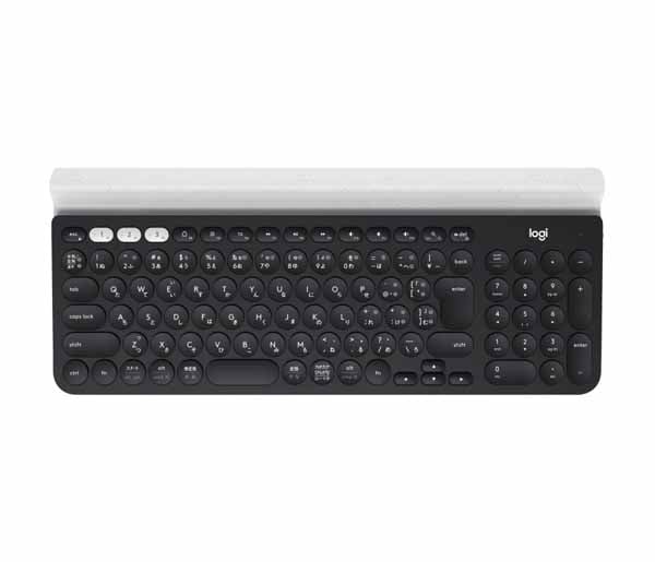 ロジクール マルチデバイス Bluetooth テンキー付ワイヤレスキーボード｜K780