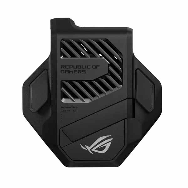 ASUS AeroActive Cooler 5　ROG Phone 5(ZS673KS)対応の冷却ファン/ブラック/ポゴピン(接続用｜ZS673KS_AEROACTIVE