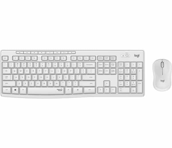ロジクール MK295OW サイレント ワイヤレスコンボ 静音マウス＆キーボード オフホワイト